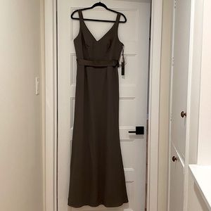 BRAND NEW Vera Wang Gray Formal Dress